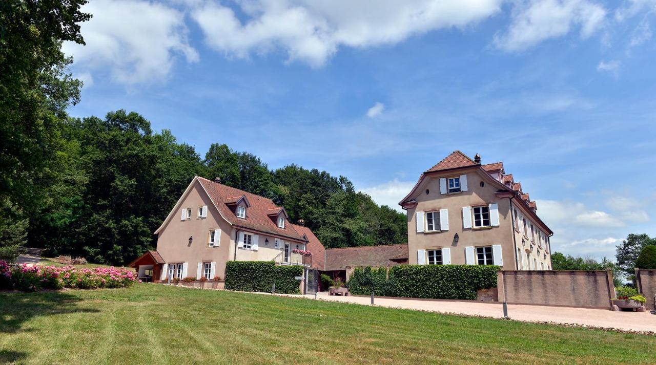 Maison D'Hotes Les Jardins De Madeleine Bernardvillé Kültér fotó
