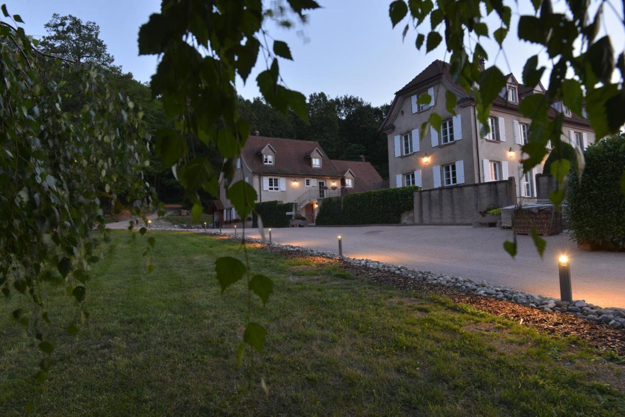 Maison D'Hotes Les Jardins De Madeleine Bernardvillé Kültér fotó