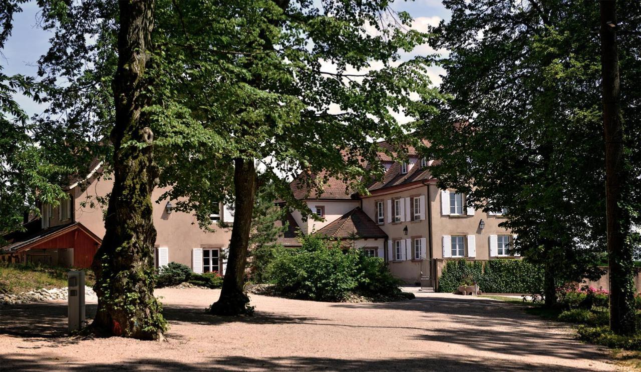 Maison D'Hotes Les Jardins De Madeleine Bernardvillé Kültér fotó