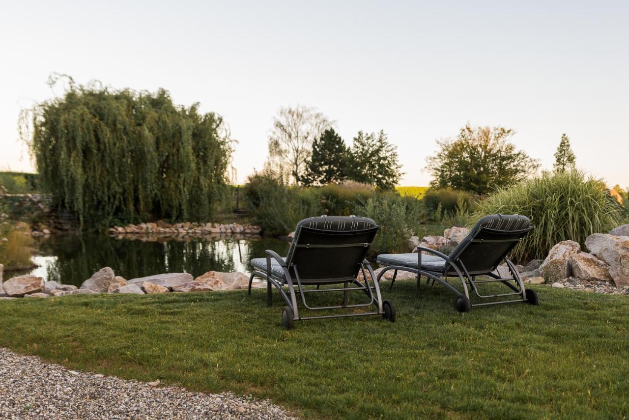 Maison D'Hotes Les Jardins De Madeleine Bernardvillé Kültér fotó