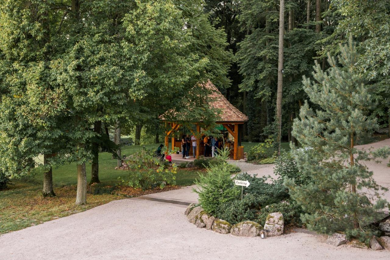 Maison D'Hotes Les Jardins De Madeleine Bernardvillé Kültér fotó