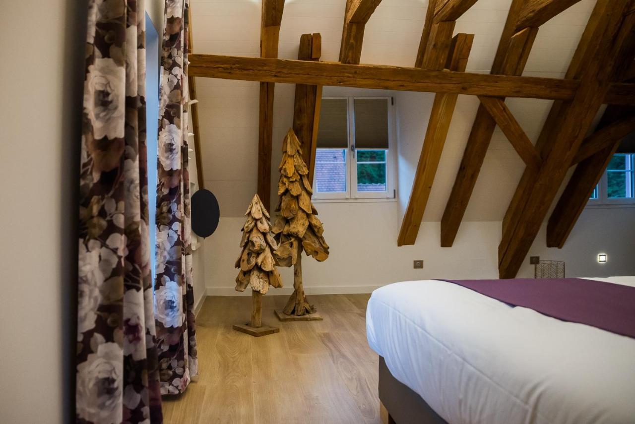 Maison D'Hotes Les Jardins De Madeleine Bernardvillé Kültér fotó