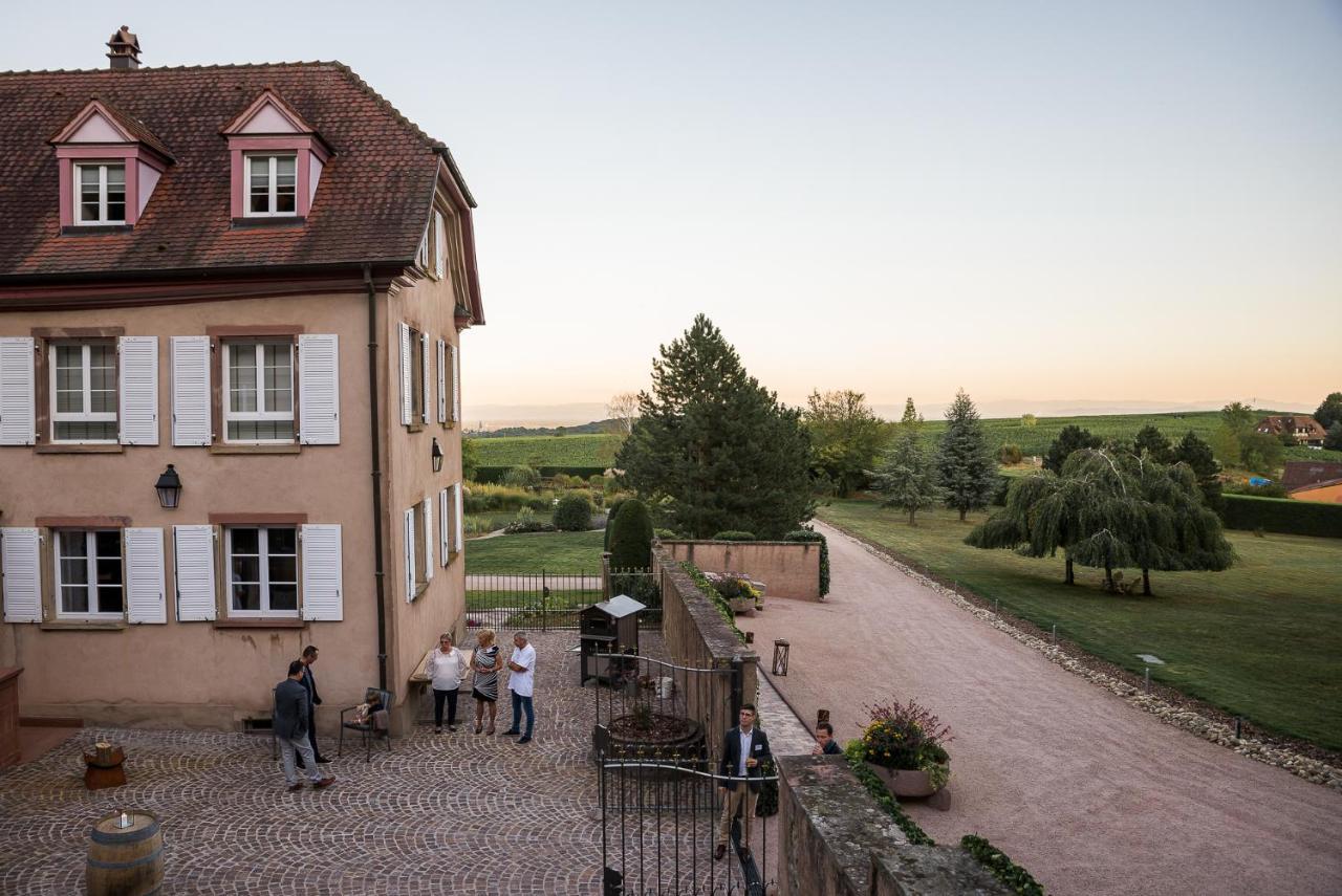 Maison D'Hotes Les Jardins De Madeleine Bernardvillé Kültér fotó