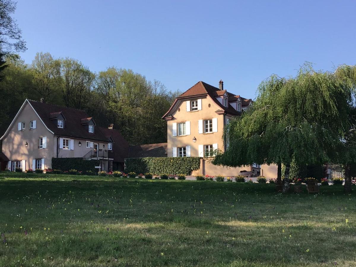 Maison D'Hotes Les Jardins De Madeleine Bernardvillé Kültér fotó