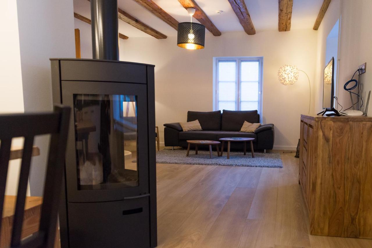 Maison D'Hotes Les Jardins De Madeleine Bernardvillé Kültér fotó