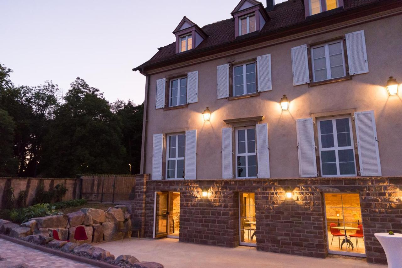 Maison D'Hotes Les Jardins De Madeleine Bernardvillé Kültér fotó