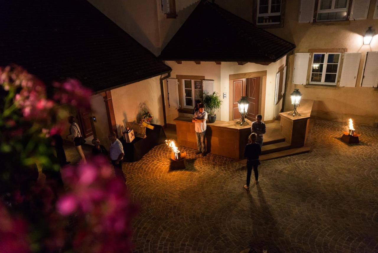 Maison D'Hotes Les Jardins De Madeleine Bernardvillé Kültér fotó